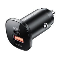 Incarcator auto USB Type-C, Acefast B1, 38W, lumina LED