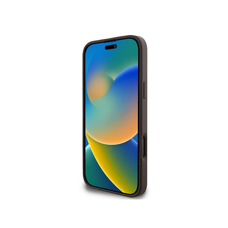 Husa originala Guess iPhone 16 Pro Hardcase 4G Classic, roz, GUHCP16LG4GFPI