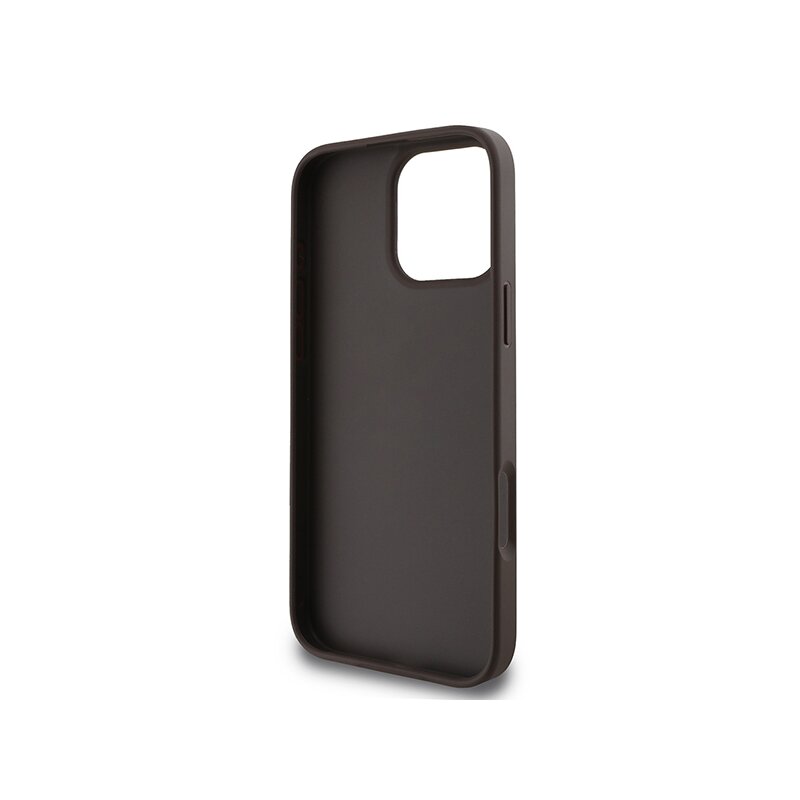 Husa originala Guess iPhone 16 Plus Hardcase 4G Classic, roz, GUHCP16MG4GFPI