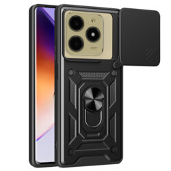 Husa Realme C61 protectie camera Techsuit CamShield Series, negru