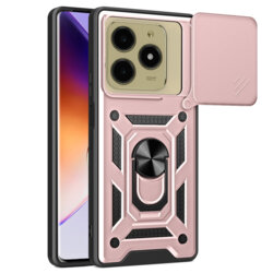Husa Realme C61 protectie camera Techsuit CamShield Series, roz