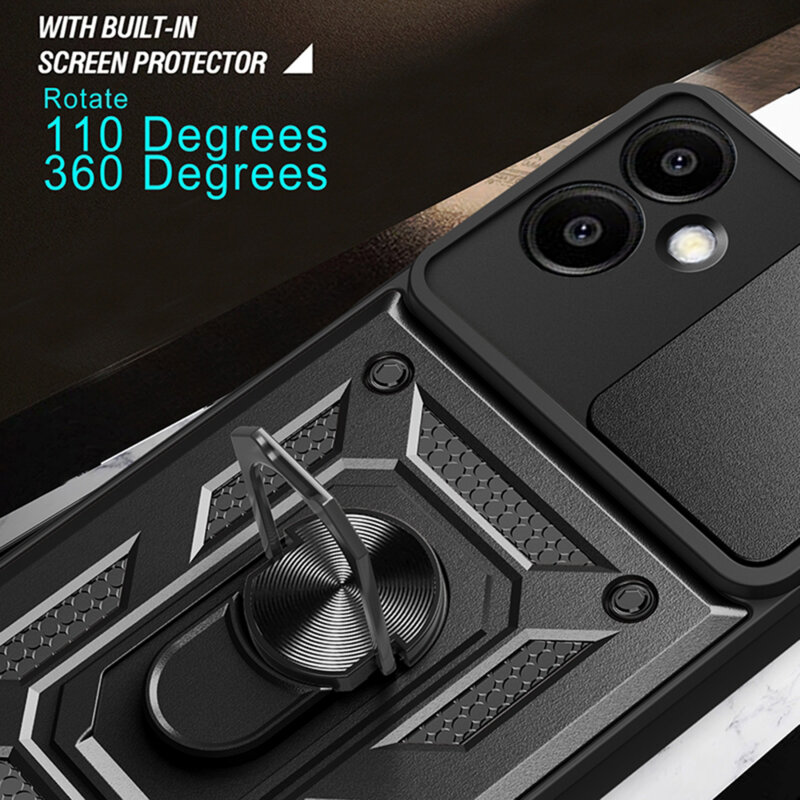 Husa Samsung Galaxy A06 protectie camera Techsuit CamShield Series, roz