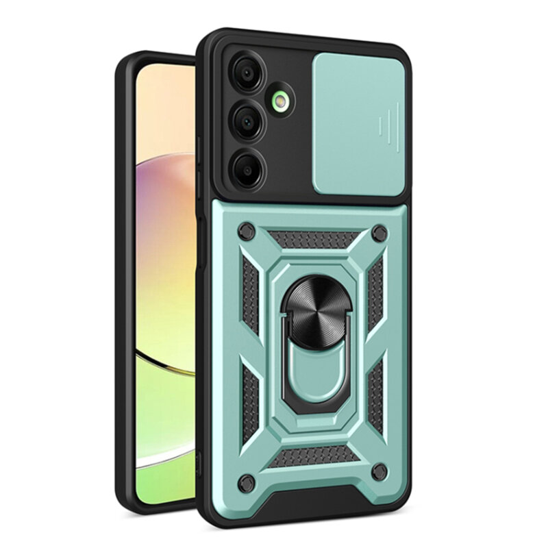 Husa Samsung Galaxy A16 protectie camera Techsuit CamShield Series, verde