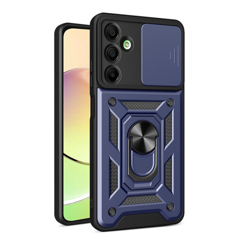 Husa Samsung Galaxy A16 protectie camera Techsuit CamShield Series, albastru