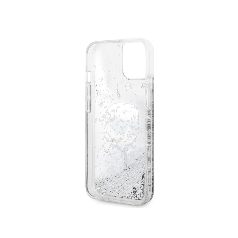 Husa Karl Lagerfeld iPhone 14 Plus Hardcase Glitter, Karl Head, KLHCP14MLNKHCH