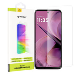 Folie sticla Motorola Moto G55 Techsuit Clear Vision Glass, transparenta