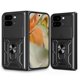 Husa Google Pixel 9 Pro Fold protectie camera Techsuit CamShield Series, negru