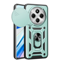 Husa Xiaomi Redmi 14C protectie camera Techsuit CamShield Series, verde