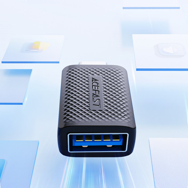 Adaptor USB 3.0 Type-C, 5Gbps, Fast Charging, Acefast J1