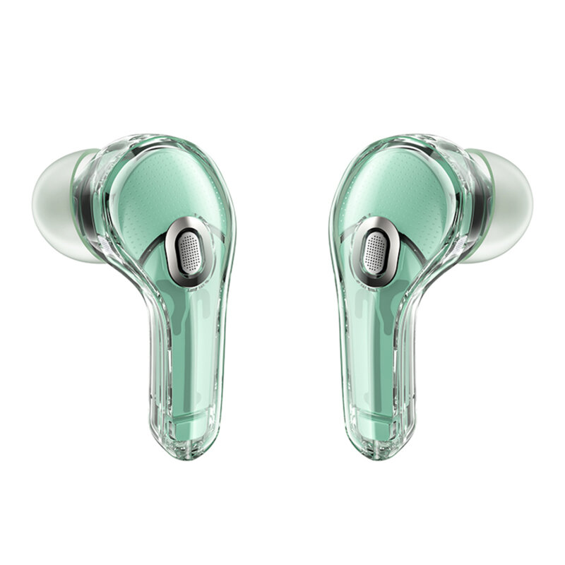 Casti Bluetooth 5.3 Type-C, IPX4, Acefast T8, 480mAh, verde menta