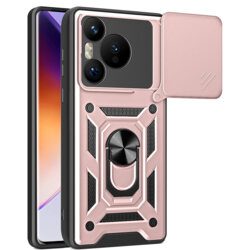 Husa Huawei Pura 70 protectie camera Techsuit CamShield Series, roz