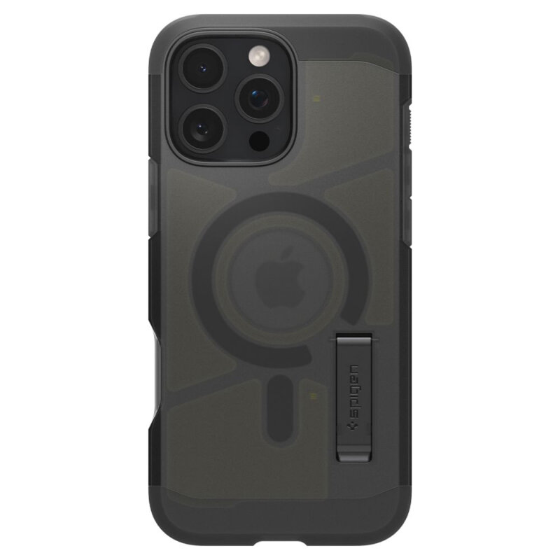Husa iPhone 16 Pro Max Spigen Tough Armor MagSafe, negru mat