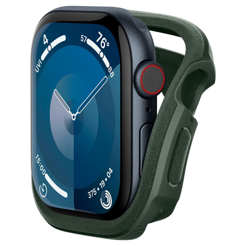 Husa Apple Watch 10 46mm Spigen Caseology Vault, verde