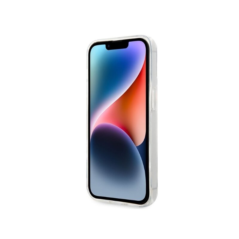 Husa iPhone 14 Pro Max Karl Lagerfeld Hardcase Transparent, Ikonik Karl Lagerfeld, KLHCP14XHNIKTCT