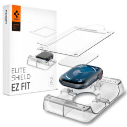 [Pachet 2x] Folie Apple Watch 10 46mm Spigen Elite Shield EZ Fit (2 pack), transparenta