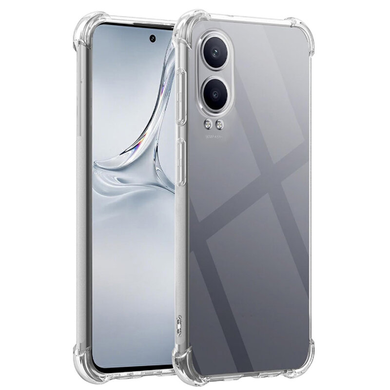 Husa OnePlus Nord CE4 Lite Techsuit Shockproof Clear Silicone, transparenta
