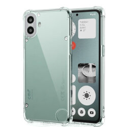 Husa Nothing CMF Phone 1 Techsuit Shockproof Clear Silicone, transparenta