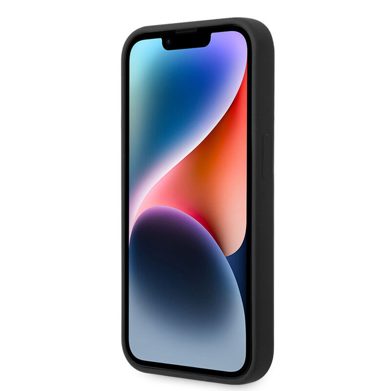 Husa Karl Lagerfeld iPhone 14 Pro Max Silicone, Choupette, negru, KLHCP14XSLCTBK