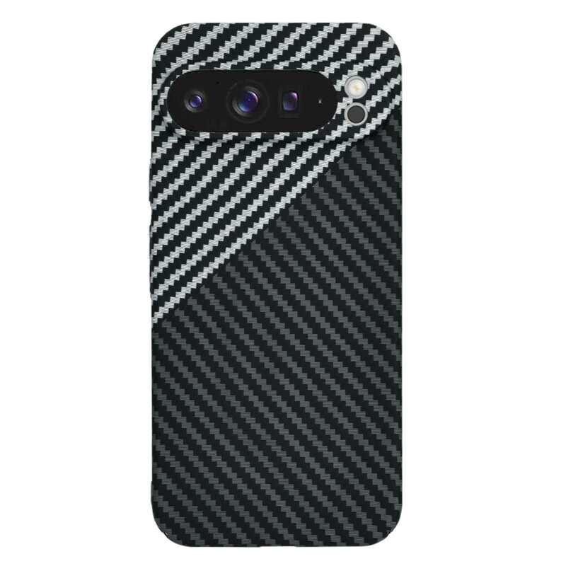 Husa Google Pixel 9 Pro XL Techsuit Carbonite FiberShell, gri