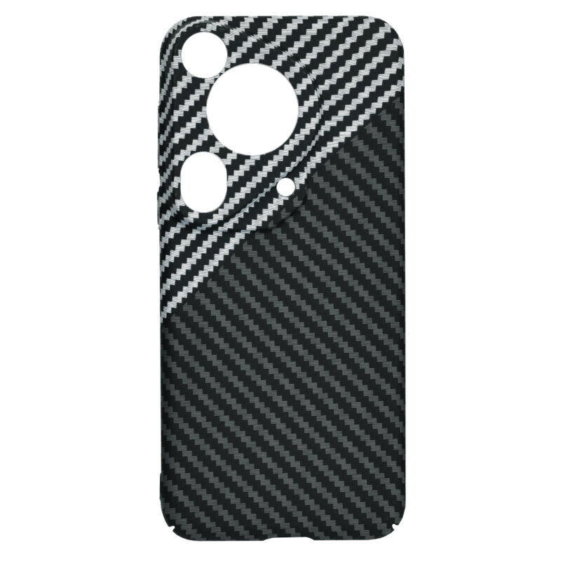 Husa Huawei Pura 70 Ultra Techsuit Carbonite FiberShell, gri