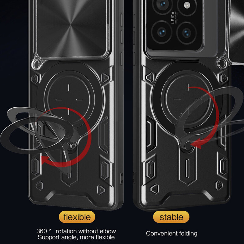 Husa Xiaomi 14T Techsuit CamGuard Pro, mov