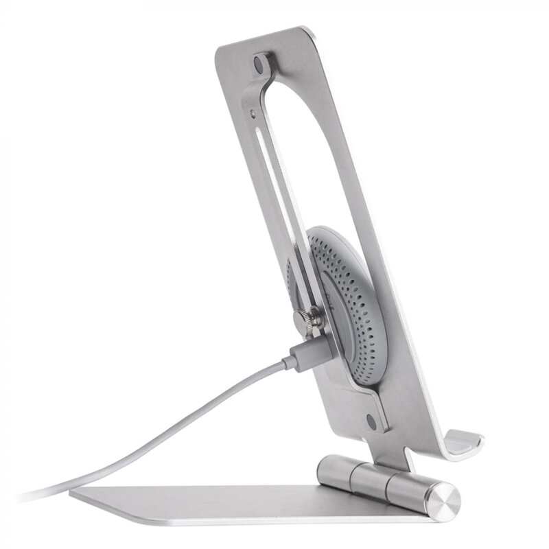Incarcator wireless Fast Charging Qi 15W Nillkin NKT01, argintiu