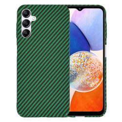 Husa Samsung Galaxy A14 5G Techsuit Carbonite FiberShell, verde