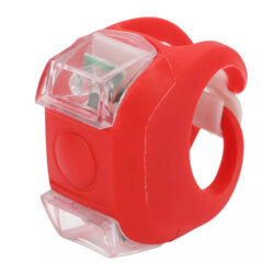 [Pachet 2x] Stop spate bicicleta impermeabil Techsuit THBL1, rosu
