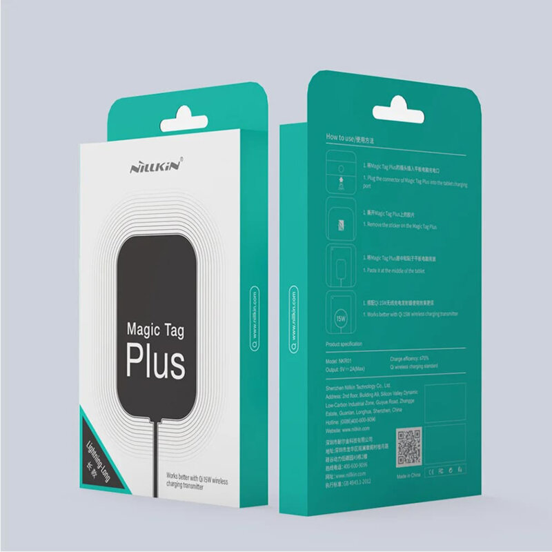 Adaptor incarcare wireless Nillkin NKR01 Type-C Short Version