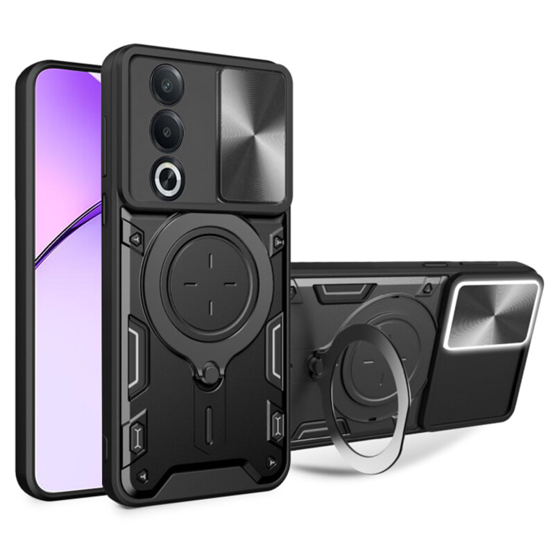 Husa Oppo A80 5G Techsuit CamGuard Pro, negru