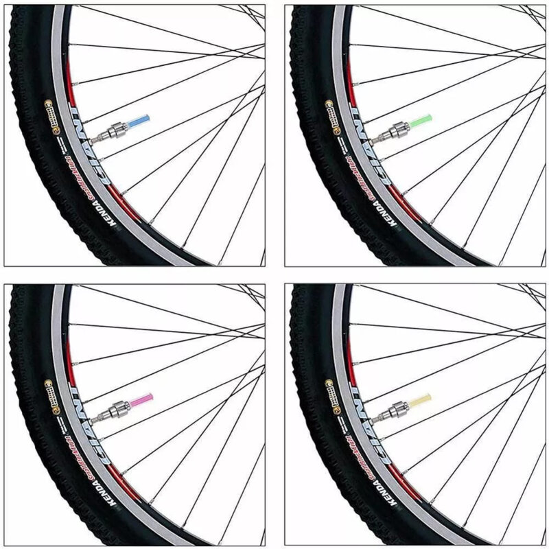 [Set 4x] Capac valva cu ventil lumina LED Techsuit THVB1