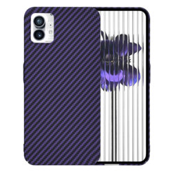 Husa Nothing Phone (1) Techsuit Carbonite FiberShell, mov
