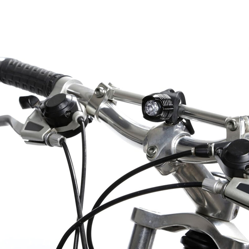 [Pachet 2x] Far bicicleta LED puternic alb, Techsuit, THLB1