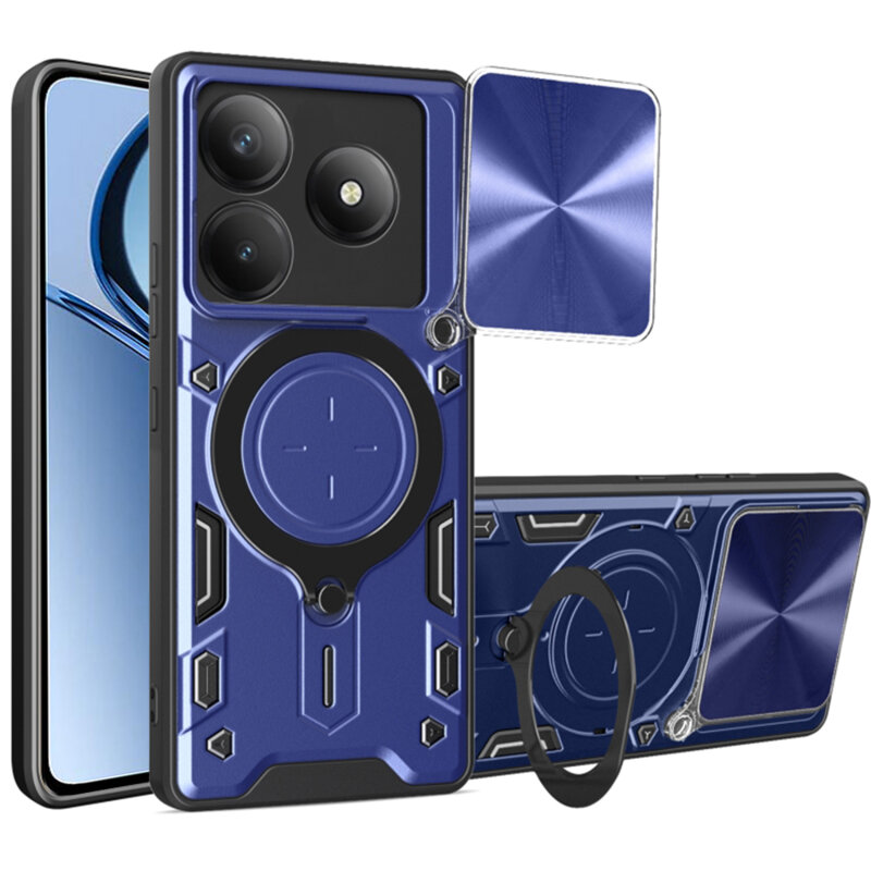 Husa Realme C63 Techsuit CamGuard Pro, albastru