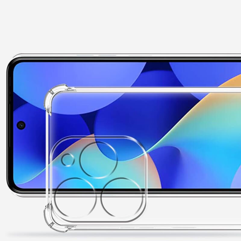 Husa Tecno Spark 20 Pro Techsuit Shockproof Clear Silicone, transparenta