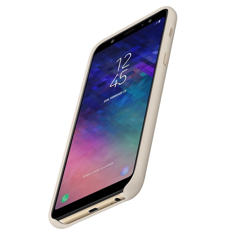 Husa Originala Samsung Galaxy A6 Plus 2018 Dual Layer Cover - Gold