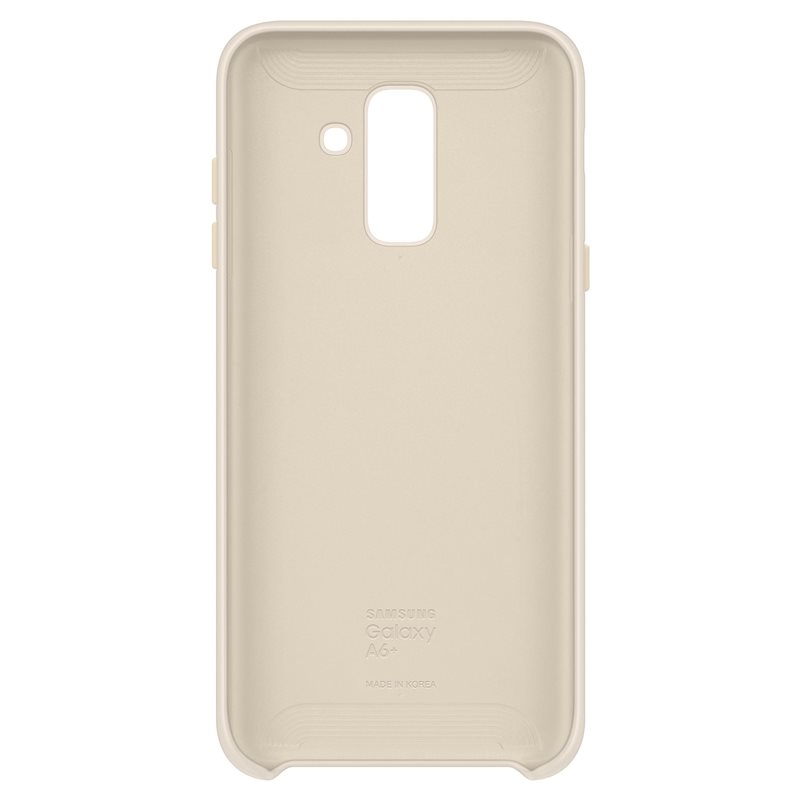 Husa Originala Samsung Galaxy A6 Plus 2018 Dual Layer Cover - Gold