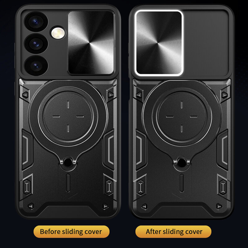 Husa Oppo A60 5G Techsuit CamGuard Pro, rosu