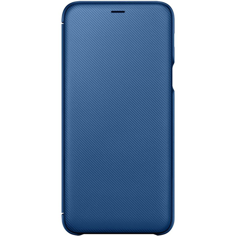 Husa Originala Samsung Galaxy A6 Plus 2018 Flip Wallet Blue