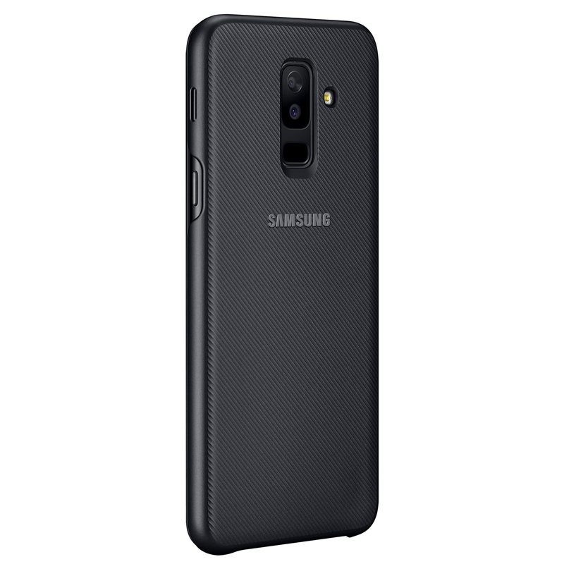 Husa Originala Samsung Galaxy A6 Plus 2018 Flip Wallet Black