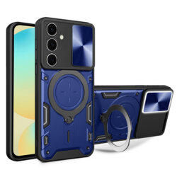 Husa Samsung Galaxy S24 FE Techsuit CamGuard Pro, albastru