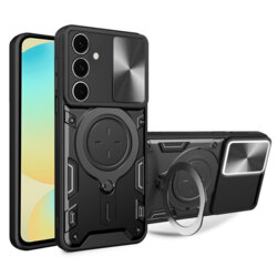 Husa Samsung Galaxy S24 FE Techsuit CamGuard Pro, negru