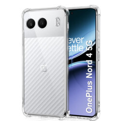 Husa OnePlus Nord 4 Techsuit Shockproof Clear Silicone, transparenta