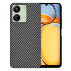Husa Xiaomi Redmi 13C 4G Techsuit Carbonite FiberShell, negru