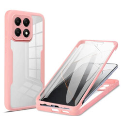 Husa 360° Xiaomi Poco F6 Pro Techsuit ColorVerse, roz