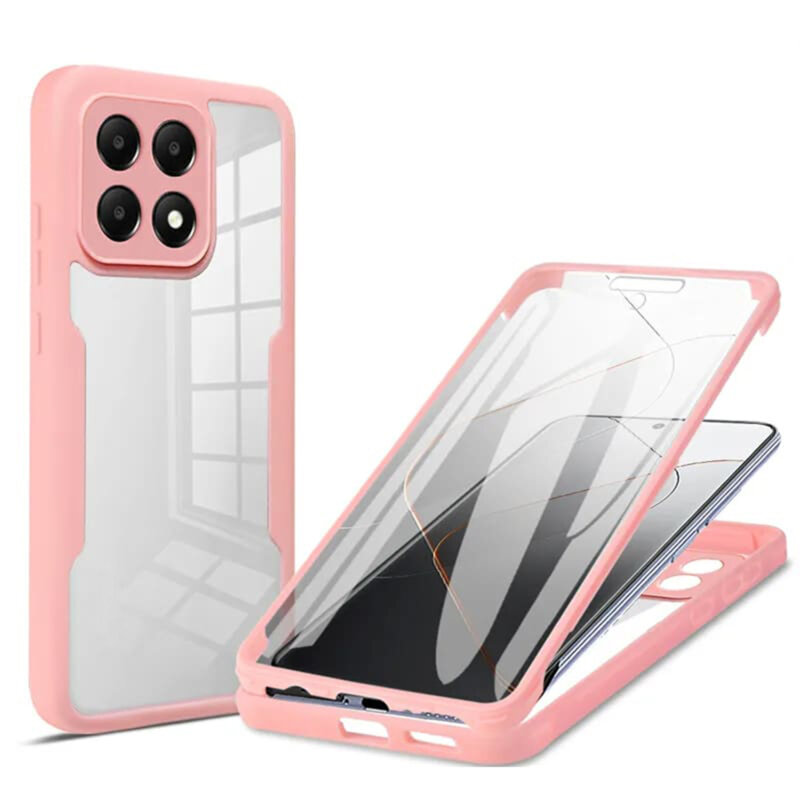 Husa 360° Xiaomi Poco F6 Pro Techsuit ColorVerse, roz