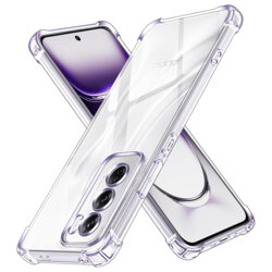 Husa Oppo Reno12 Techsuit Shockproof Clear Silicone, transparenta