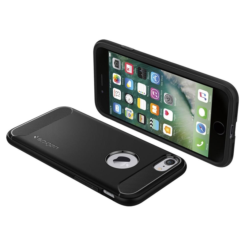 Bumper Spigen iPhone 8 Rugged Armor - Black