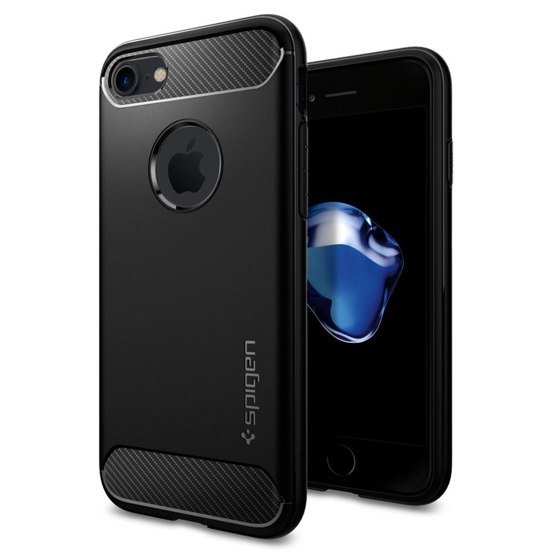 Bumper Spigen iPhone 8 Rugged Armor - Black