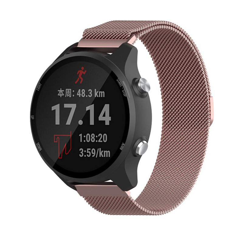 Curea Huawei Watch GT 5 Pro 42mm Techsuit, roz, W009